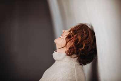 Das bin ich Selbstportrait Babyfotografin Yvonne Pesch